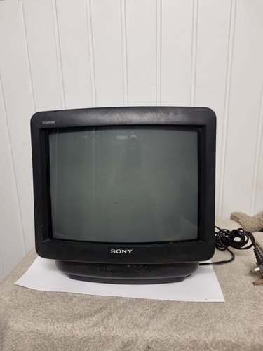 Sony trinitron colour - sony, tv