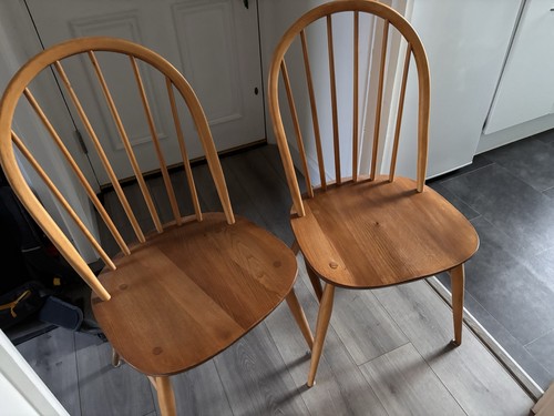 Ercol dining chairs - ercol,