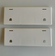 2 x MPK Fridge Vent Winter Cover White Fits Vent 5039.21W Caravan Motorhome