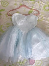 Pretty lolita blue puffy dress