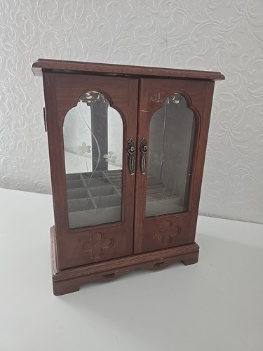 Wooden jewellery box - box, armoire