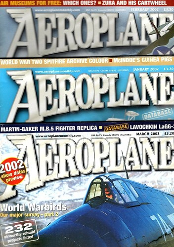 Aeroplane monthly back issue - monthly,