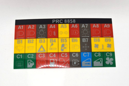 Fuse box cover label - fuse,