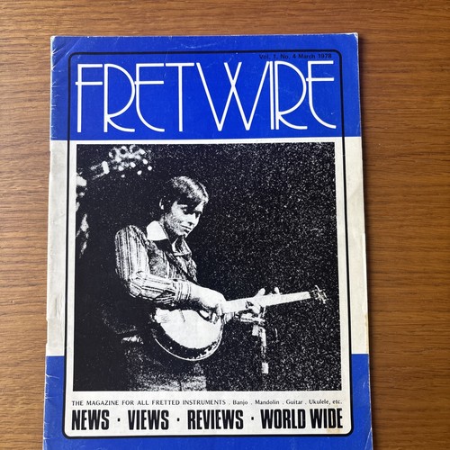 Fretwire magazine march 1978 - magazine,