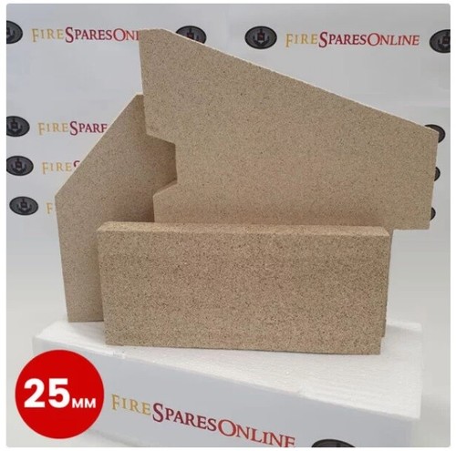 25mm vermiculite fire brick - vermiculite,