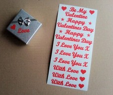 Valentine Day Words Vinyl