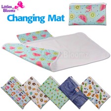 Baby Portable Foldable Waterproof Travel Nappy Diaper  Compact Play Changing Mat