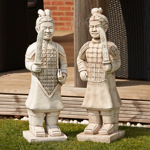 Terracotta warriors stone - terracotta,