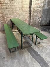 Beer Table Bench Set Folding