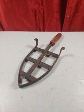 Antique Iron Stand With Wooden