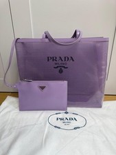 Prada Mesh Sequin Logo Large