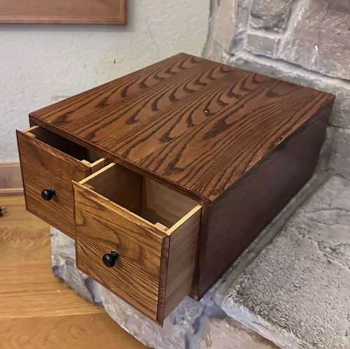 Vintage wooden file - wooden, cabinet