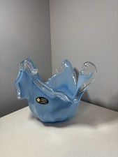 Beautiful Blue Murano White