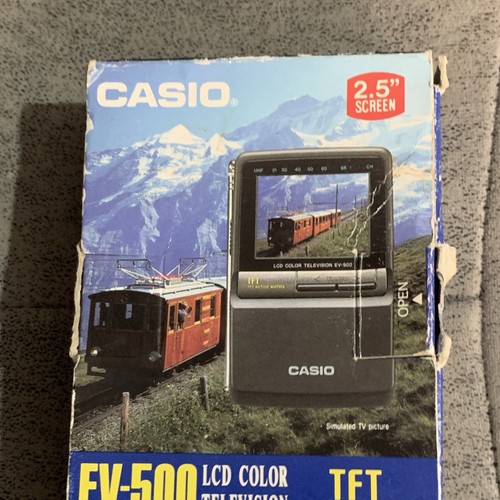 Casio 500d lcd colour - colour, tv