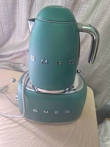 Smeg green kettle - smeg, &