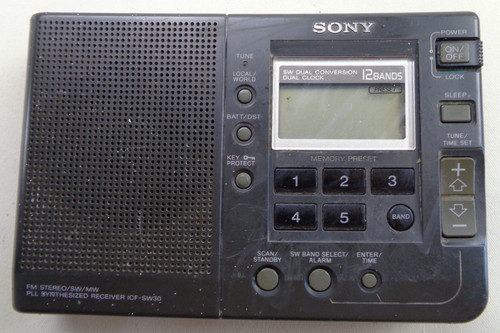 Sony icf sw30 - sony, portable