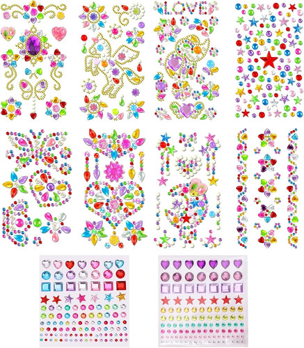 Pcs face gems for - pcs,