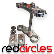 45mm / 48mm ALUMINIUM PIT BIKE TRIPLE CLAMPS for FORKS HANDLE BARS 50cc 110cc