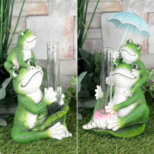 Novelty rain gauge frogs - novelty,