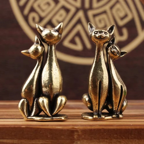 Couple cat ornament - cat,