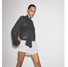 Zara Cape Blouse With The