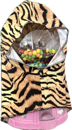 Tiger print hood rave danve - tiger,