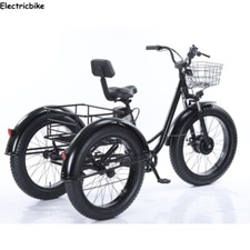 20" E-trike 48V 3 Wheel Bikes
