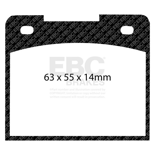 Ebc pd04kf178 front - ebc, brake