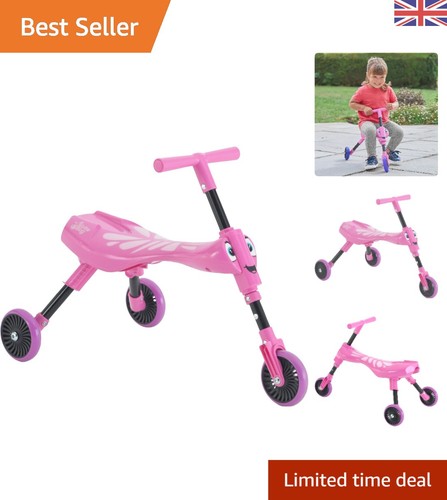 Wheel foldable ride - foldable, ride-on