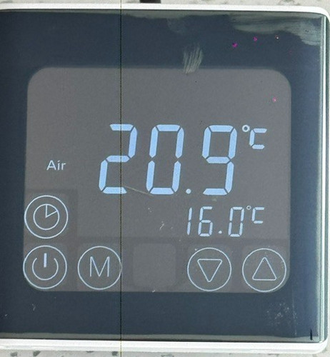 Floor heating thermostat - floor, or