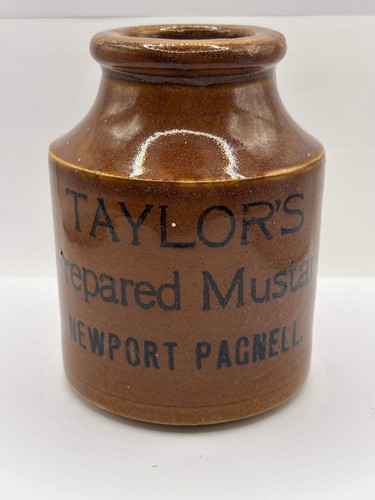 Old large advertising jar
