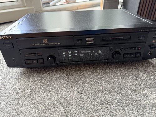 Sony mxd minidisc - sony, deck