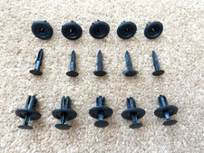 FORD 8MM INTERIOR FASTENER PANELS FASCIAS LININGS TRIM CLIPS