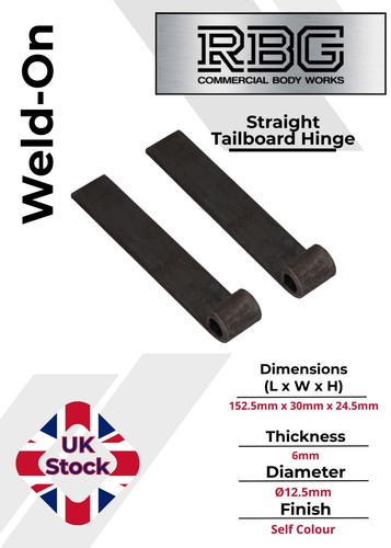 Trailer straight hinge weld - straight,