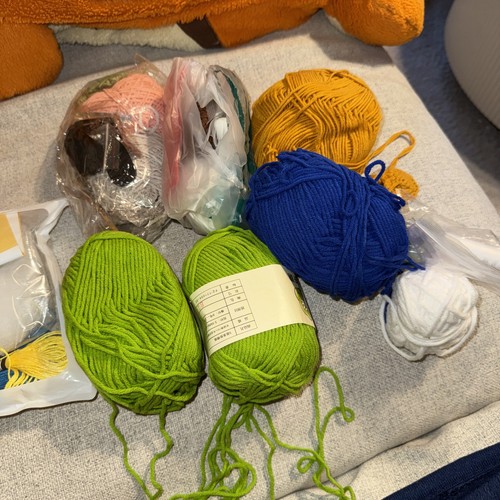 Mixed knitting yarn wool - knitting,