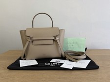 Celine Belt Bag Nano Size In Light Taupe Colour Immaculate Condition