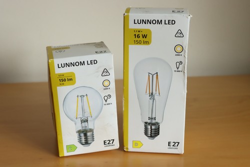 Ikea lunnom led bulbs - 2,