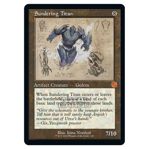 Mtg the brothers war - war, retro