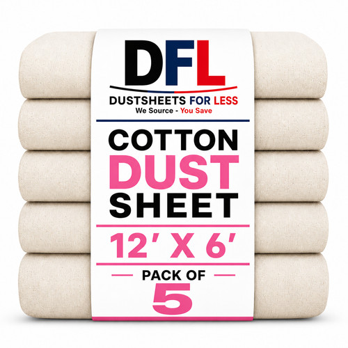 Dust sheets for painting - 5, &
