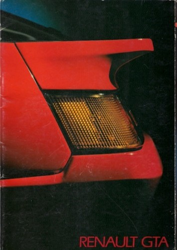 Renault alpine gta 1986 - gta, uk