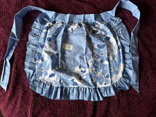 Vintage Blue Floral Apron