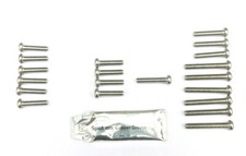 Yamaha DT175 1980 Genuine J.I.S Pan Head Stainless Steel Engine Casing Kit 