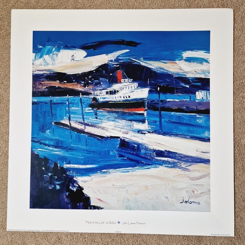 Scottish art print jolomo maid - scottish,