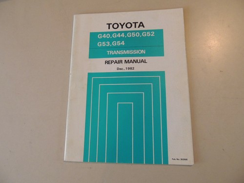 Repair manual workshop - repair,