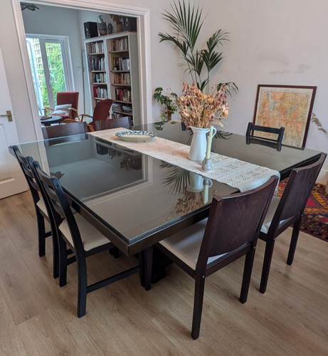 Italian luxury designer dining