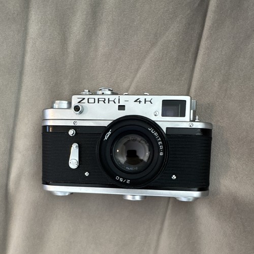 Zorki silver rangefinder - zorki,