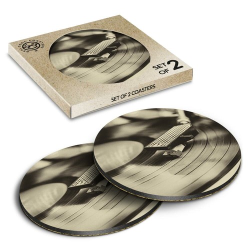 Boxed round coasters - round,