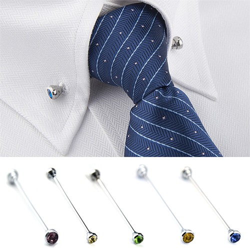 Men shirt rhinestone collar - men,