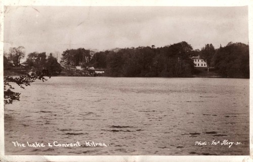 The lake and convent - lake,