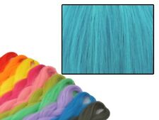 CyberloxShop Phantasia Kanekalon Jumbo Braid Turquoise Blue Braiding Hair